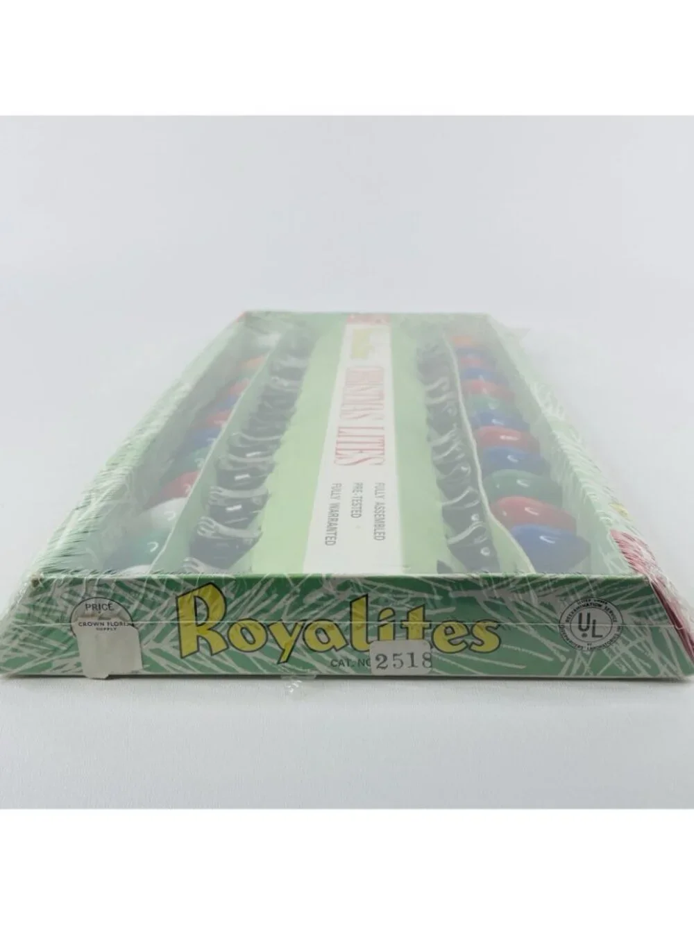 Royalites Christmas Lights 25 Light String for INDOOR Use, Sealed Box, Unused